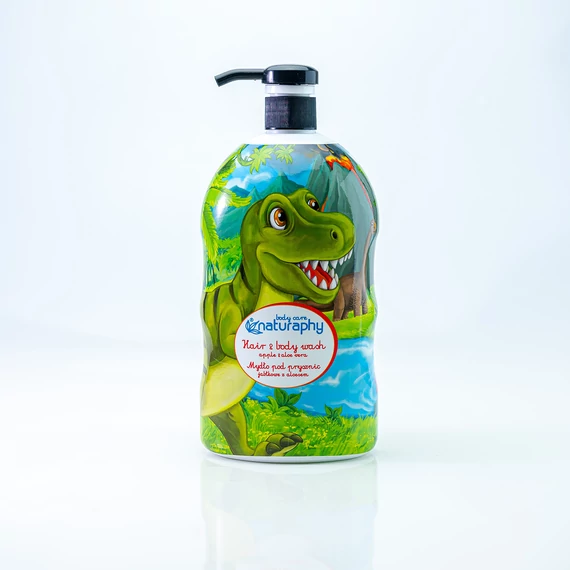 Naturaphy Kids tusfürdő és sampon gyerekeknek, alma
